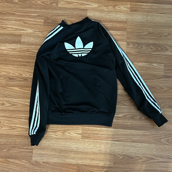 Adidas superstar zip up track jacket size m - Picture 2 of 2